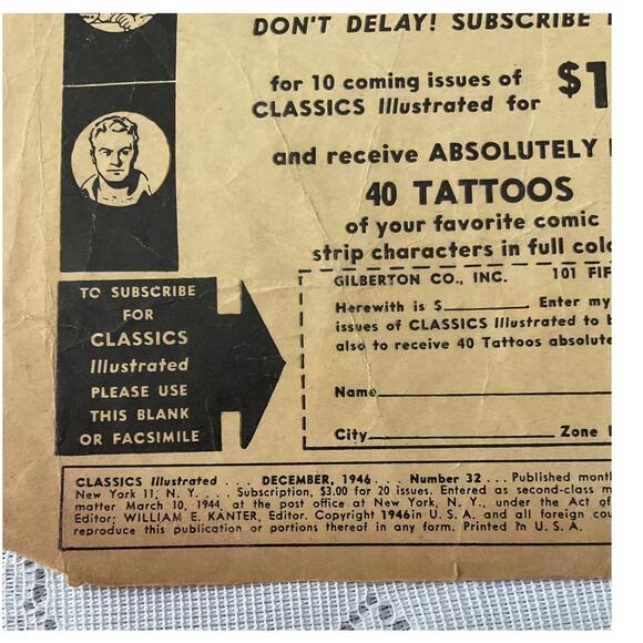 Vintage 1946 Classics Illustrated Lorna Doone No. 32  Comics - Picture 4 of 7